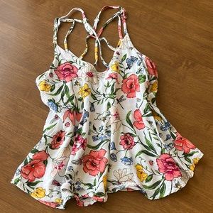 Hollister Floral Tank Top